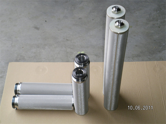 Ss316 aglomerados filtram polímeros do tubo e intoxicam uma filtragem de 15 mícrons