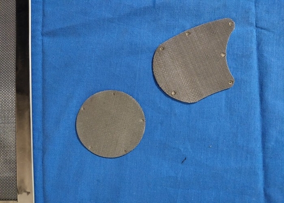 Aisi inoxidável 304 fio Mesh Filter Disc Spot Welded de 60 mícrons