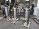 Alojamento de filtro de aço inoxidável líquido da filtragem 304 0.5um 300psi