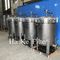 Alojamento de filtro de aço inoxidável industrial do cartucho da água 0.5Mpa