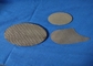 ISO Aisi 304 filtração de aço inoxidável de Mesh Filter Discs Without Edge de 75 mícrons